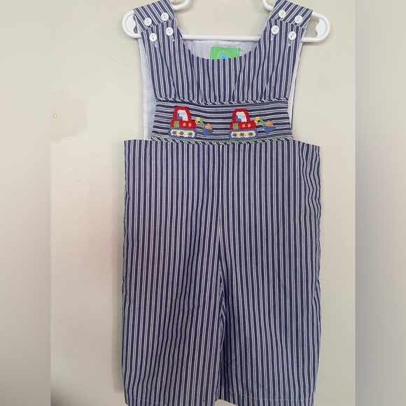Jelly Beans Smocked Longalls - Picture 1 of 8
